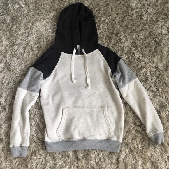 american eagle colorblock hoodie